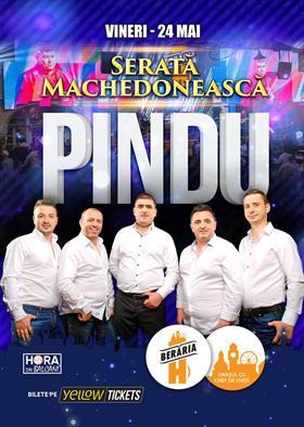 Concert Seară Machedonească: Pindu în concert la Berăria H, vineri, 24 mai 2024 20:00, Beraria H