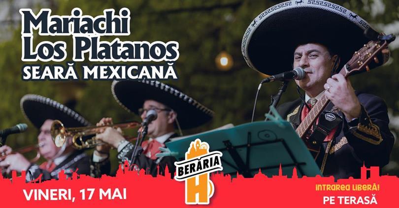 Concert Mariachi Los Platanos | #live #PeTerasă | Seară Mexicană, vineri, 17 mai 2024 17:00, Beraria H