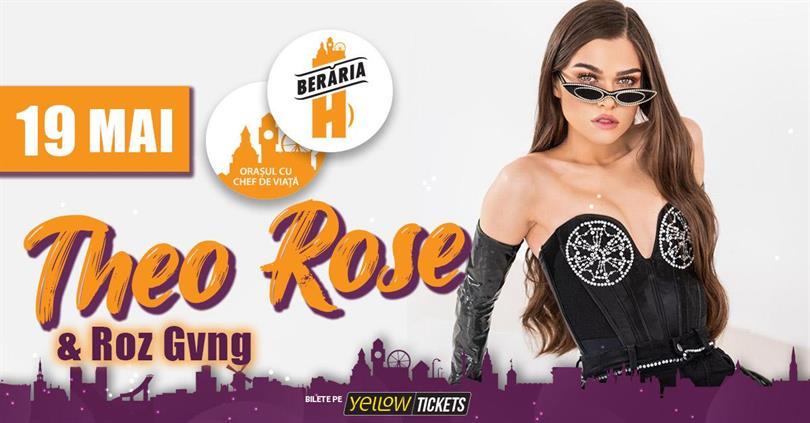 Concert Theo Rose & Roz Gvng cântă la Berăria H pe 19 mai, duminică, 19 mai 2024 18:00, Beraria H