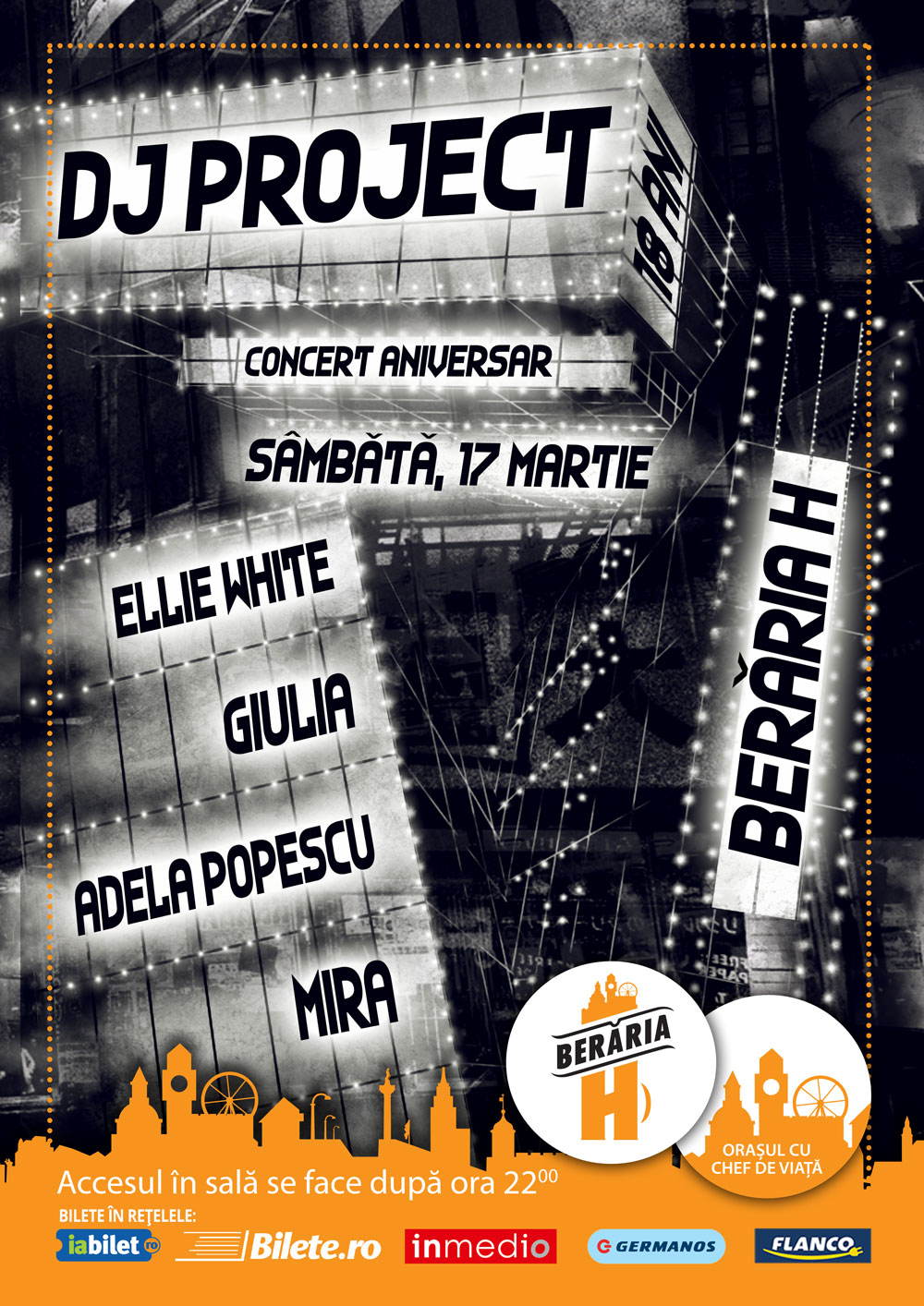 Dj Project 18 Ani Concert Aniversar La Berăria H